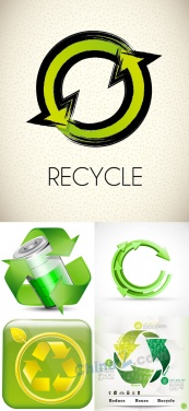 生态环保标志矢量设计