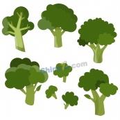 绿色灌木乔木系列套图