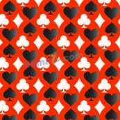 扑克牌图案矢量平面背景