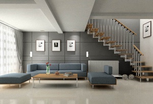 宽敞客厅MAX模型设计