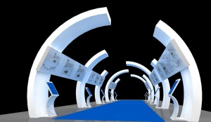 时空隧道展示模型设计