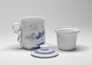 3d茶杯模型效果图