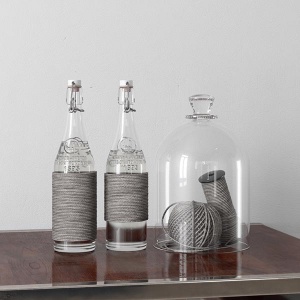 玻璃储物瓶3D模型