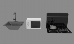厨房用具3D模型设计