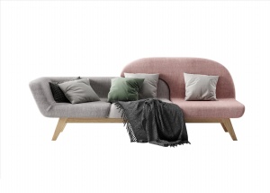 时尚异形沙发模型设计