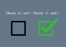 CSS3实现自定义Checkbox动画