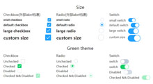 CSS3单选复选开关按钮美化特效