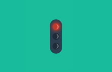 交通红绿灯CSS3动画特效