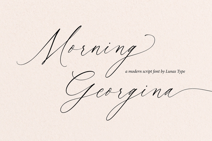 Morning Georgina 1
