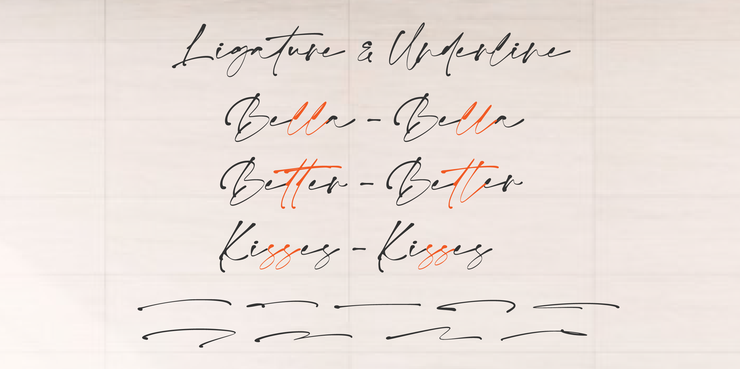 Monita signature字体 1