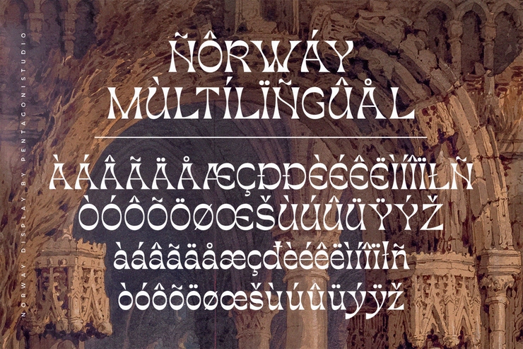 norway字体 4