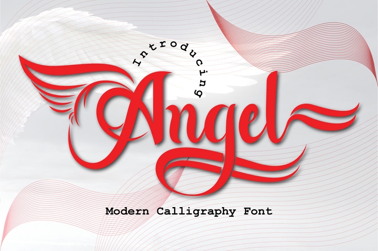 Angel字体 1
