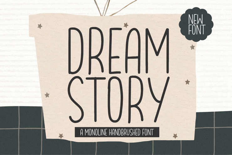 Dream story字体 1