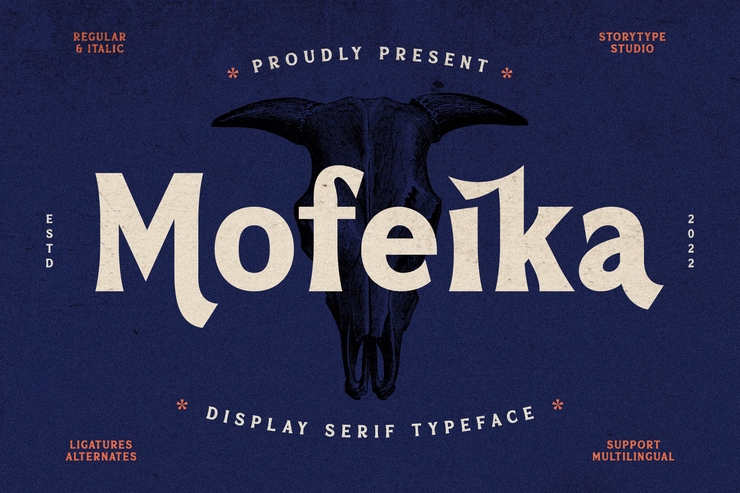 mofeika字体 1