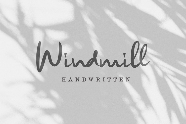Windmill字体 1