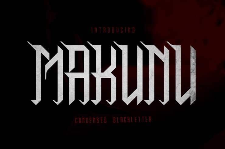 Makunu字体 1