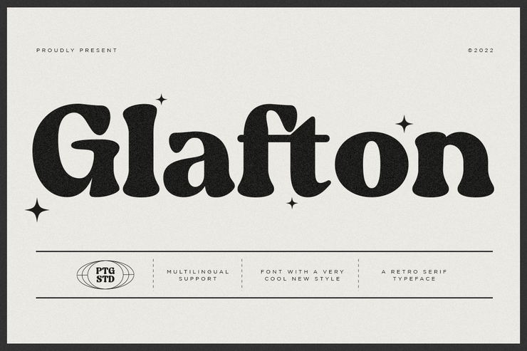 Glafton字体 1