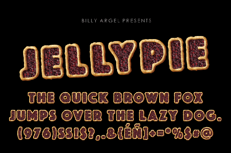 Jellypie字体 3