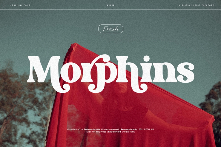 Morphins字体 1