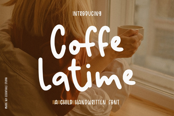 Coffe latime字体 1