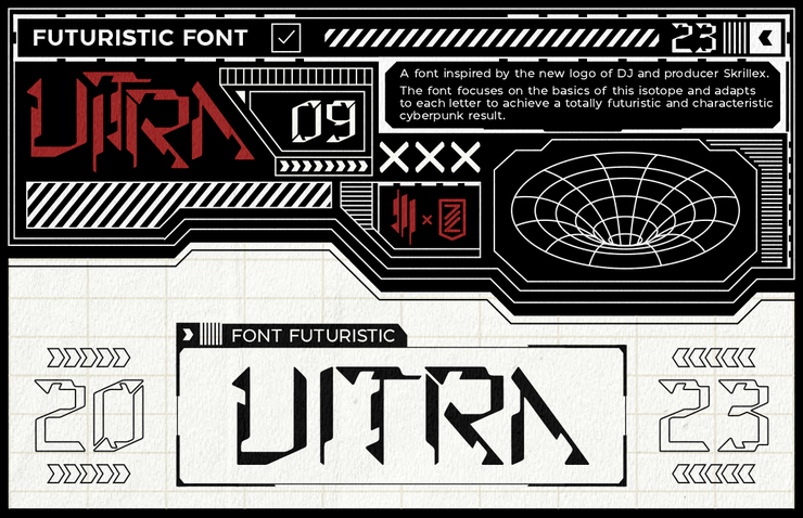Zilap ultra字体 1