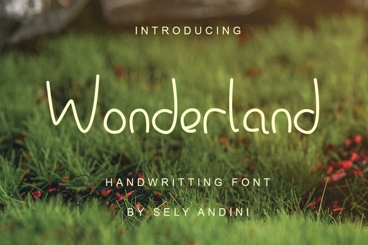 Wonderland字体 1
