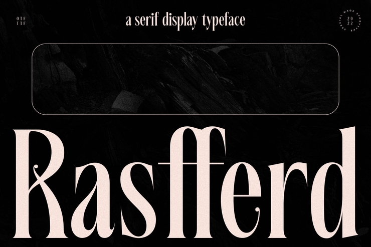 Rasfferd字体 1