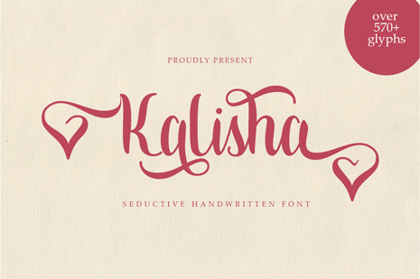 Kalisha字体 1