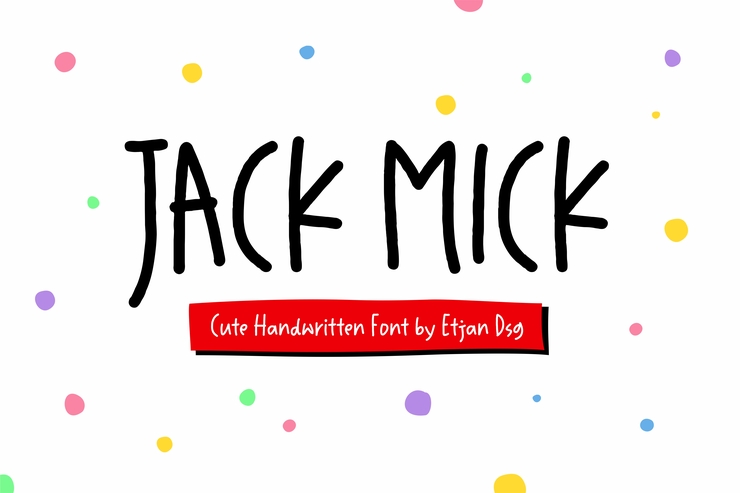 Jack mick字体 1
