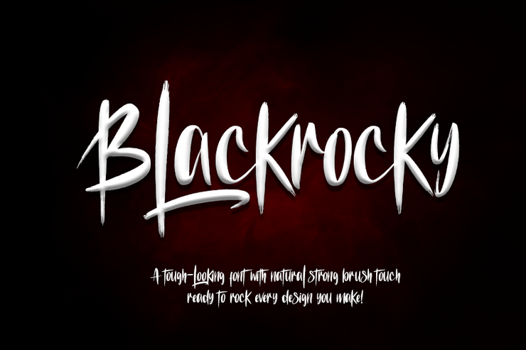 Blackrocky字体 1