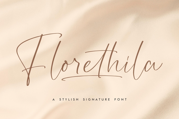 Florethila字体 1