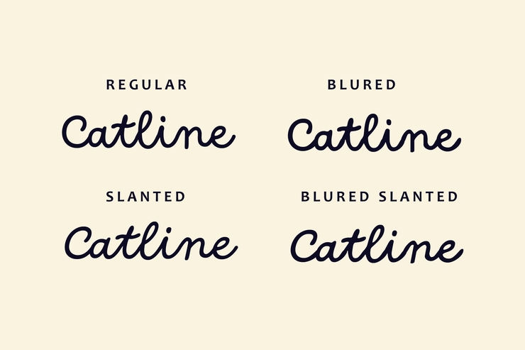 Catline字体 2