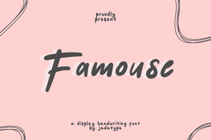 Famouse字体 1