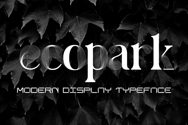 Ecopark字体 1