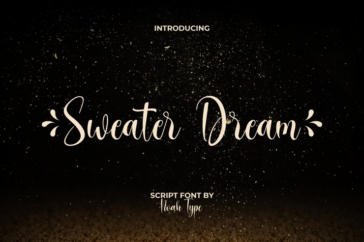 Sweater dream字体 1