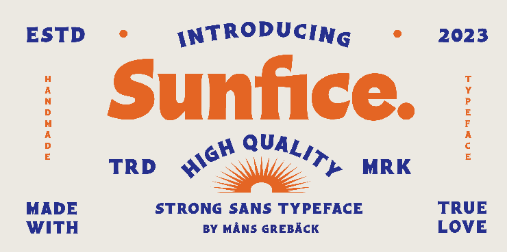 Sunfice字体 1