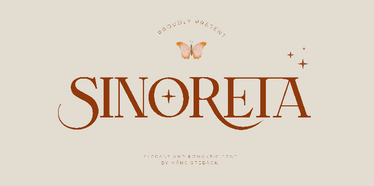 Sinoreta字体 1