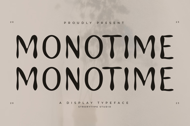 Monotime字体 1