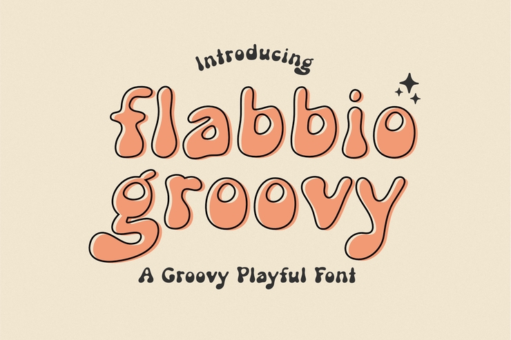 Flabbio groovy字体 1
