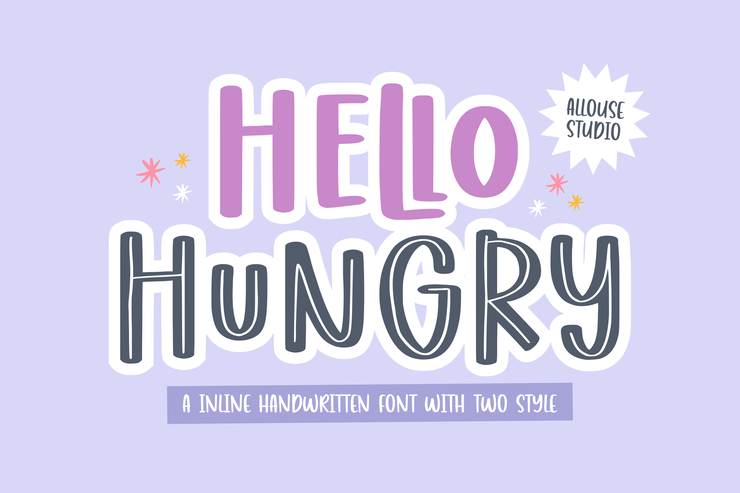 Hello hungry字体 1