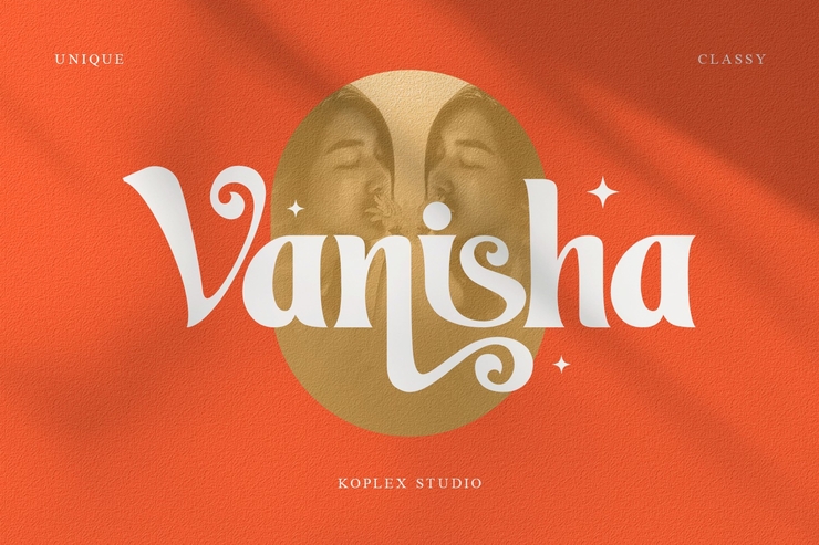 Vanisha字体 3