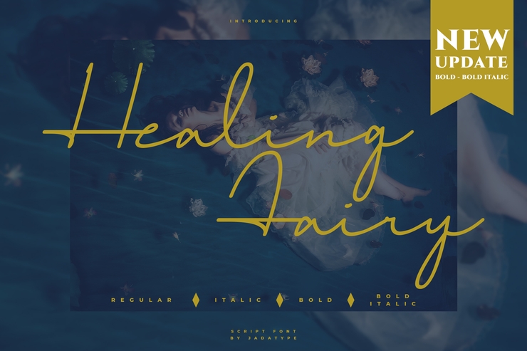 Healing fairy字体 1