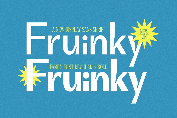 Fruinky字体 1