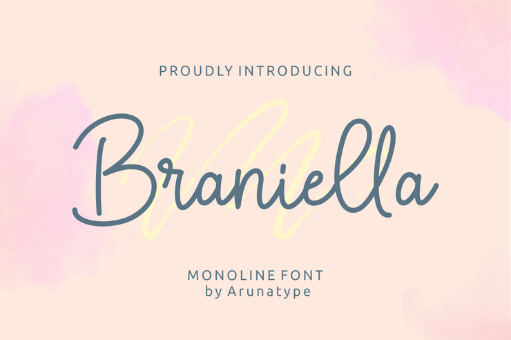 Braniella字体 1