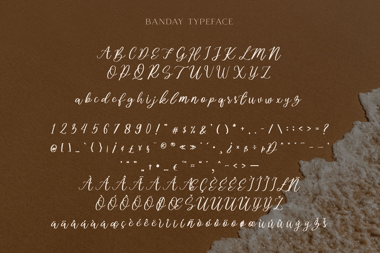 Banday字体 6