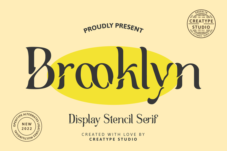 Brooklyn字体 1