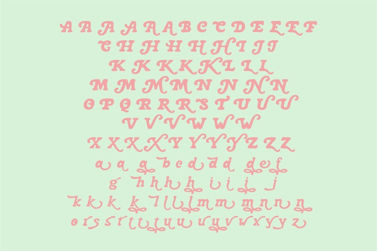 Nashira字体 6
