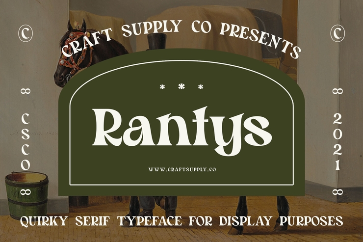 Rantys字体 1