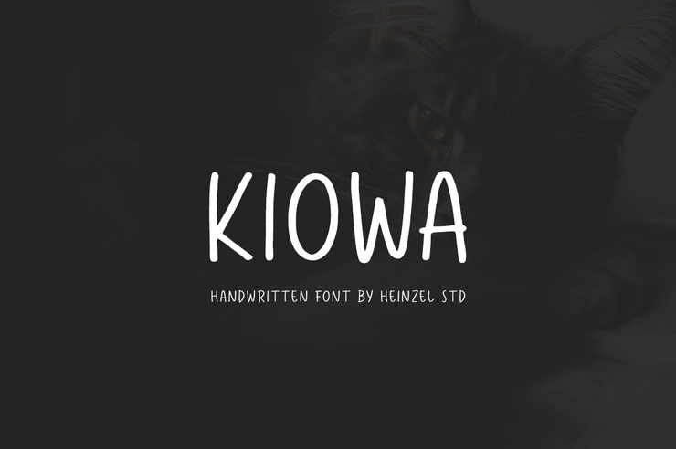 Kiowa字体 1