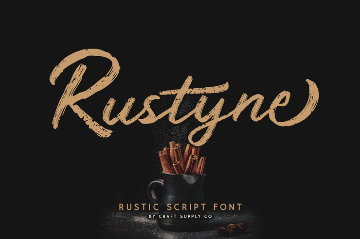 Rustyne字体 1